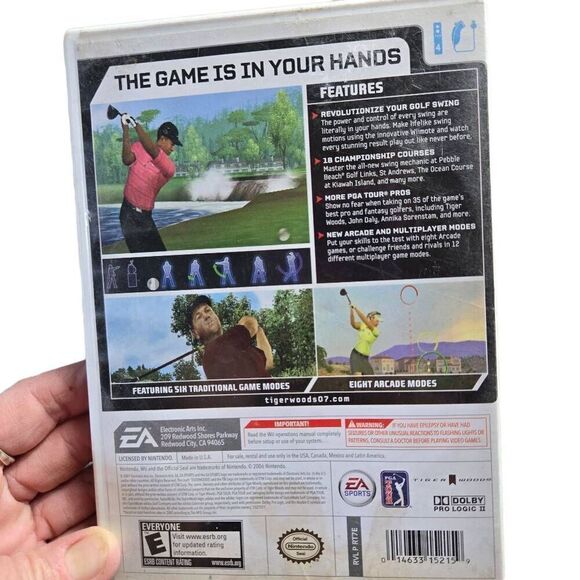 Tiger Woods PGA Tour 07 PC Game Wii - Picture 2 of 5